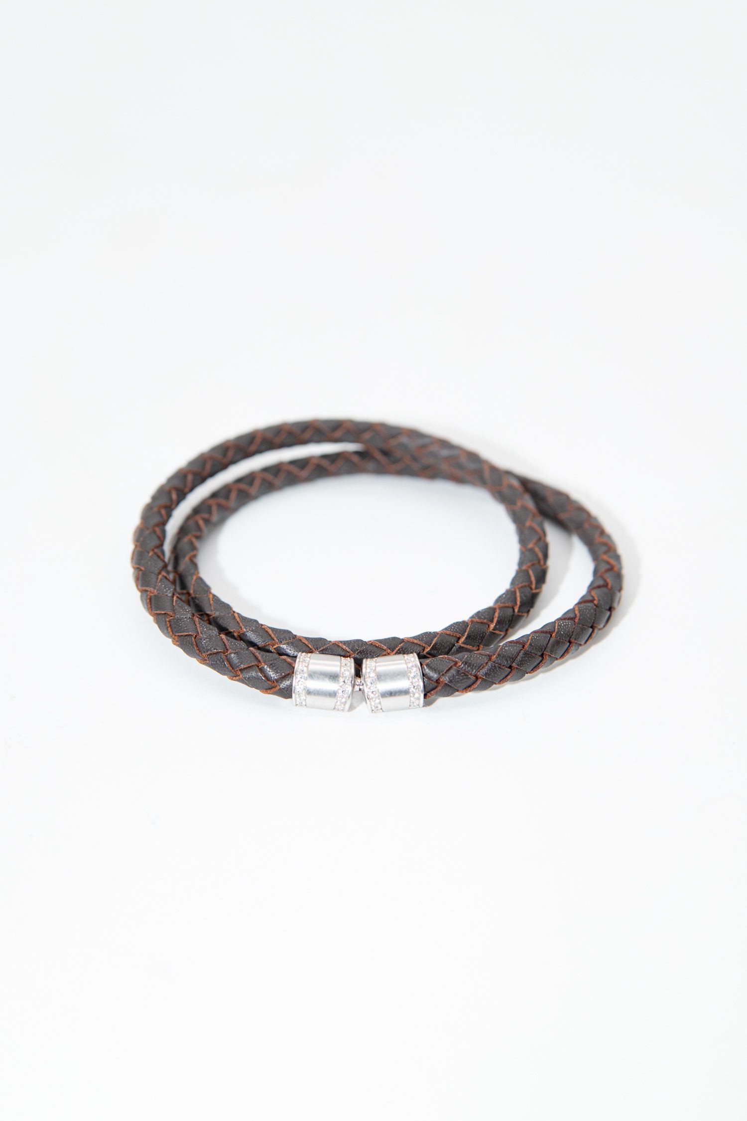 Sönnichsen Halskette in Dunkelbraun und Silber