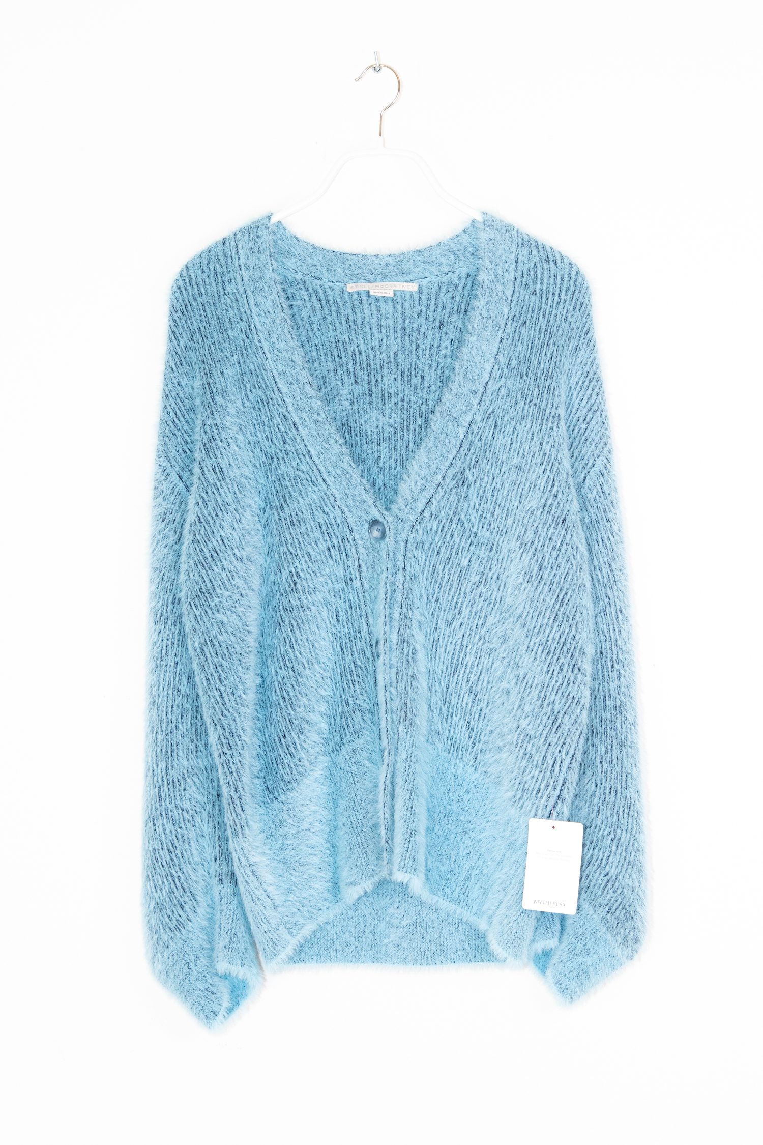 Thumbnail of http://Stella%20Mc%20Cartney%20Strickjacke%20in%20Hellblau%20und%20Dunkelblau