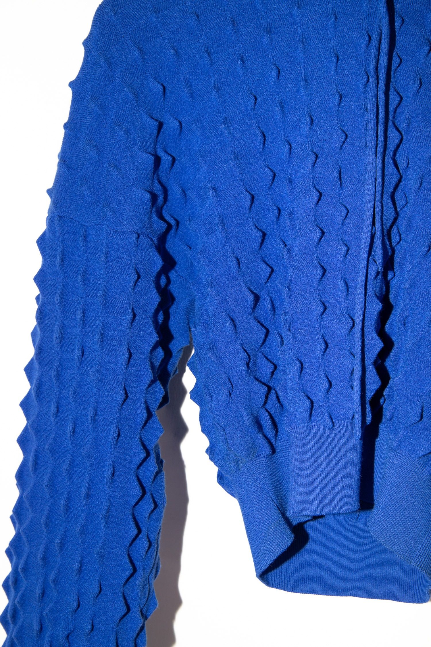 Thumbnail of http://Stella%20McCartney%20Hoodie%20mit%20Struktur%20in%20Kobaltblau