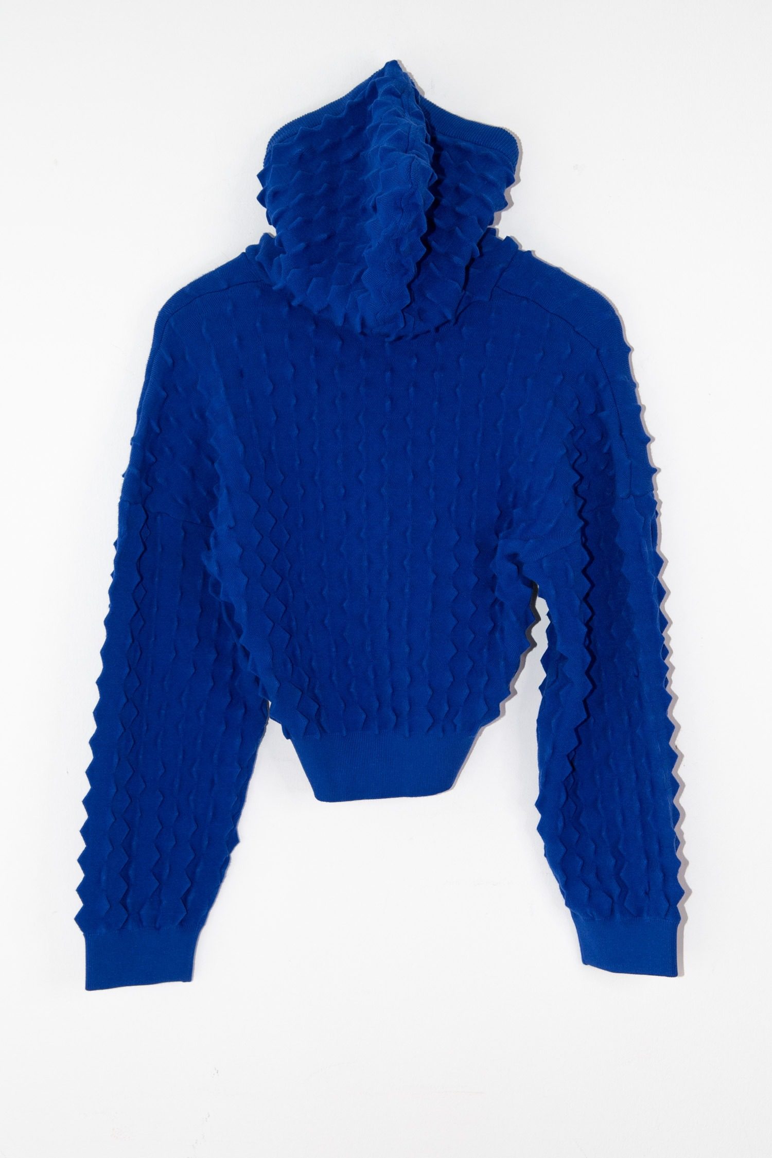 Thumbnail of http://Stella%20McCartney%20Hoodie%20mit%20Struktur%20in%20Kobaltblau