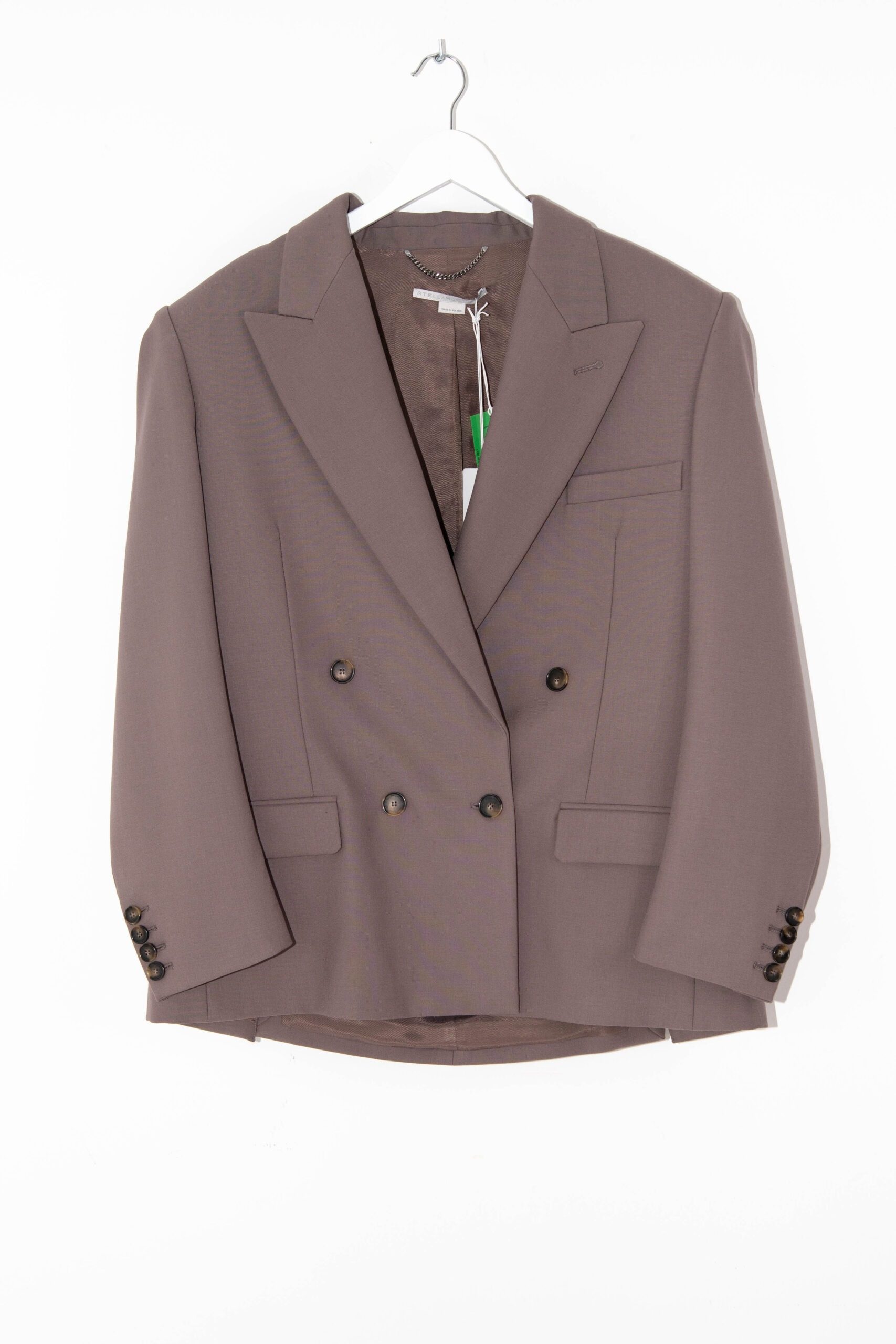 Stella McCartney Oversize-Blazer in Taupe