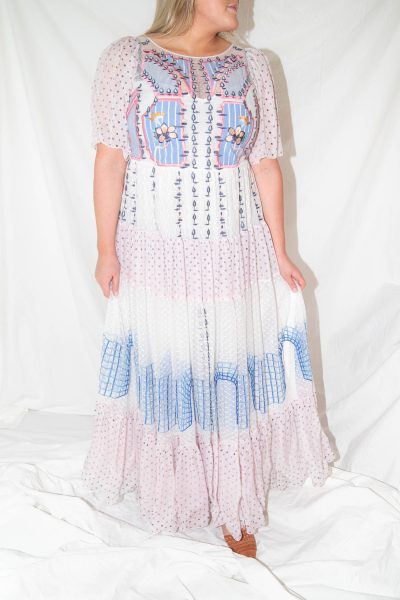 Temperley Maxikleid mit Muster