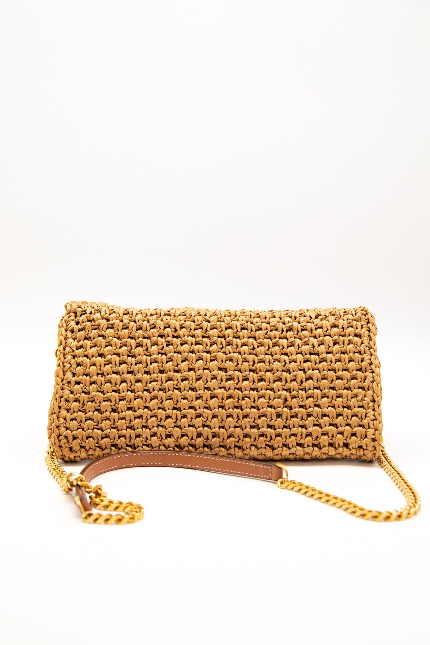 Thumbnail of http://Tod's%20Flap%20T%20Timeless%20Rafia%20Micro%20Umhängetasche