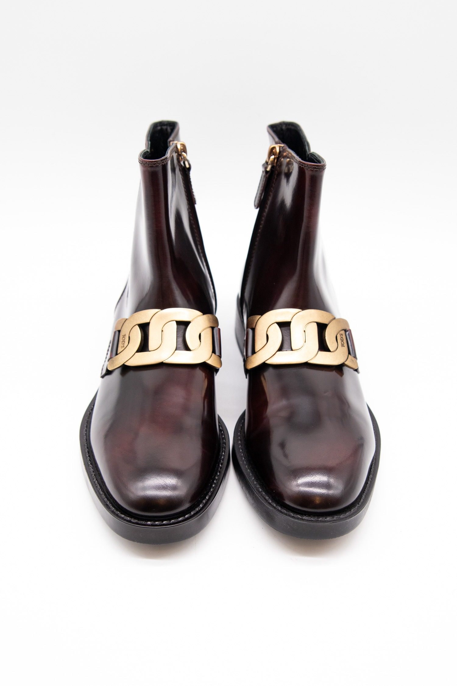 Thumbnail of http://Tod's%20Kate%20Ankle%20Boots%20in%20Bordeaux