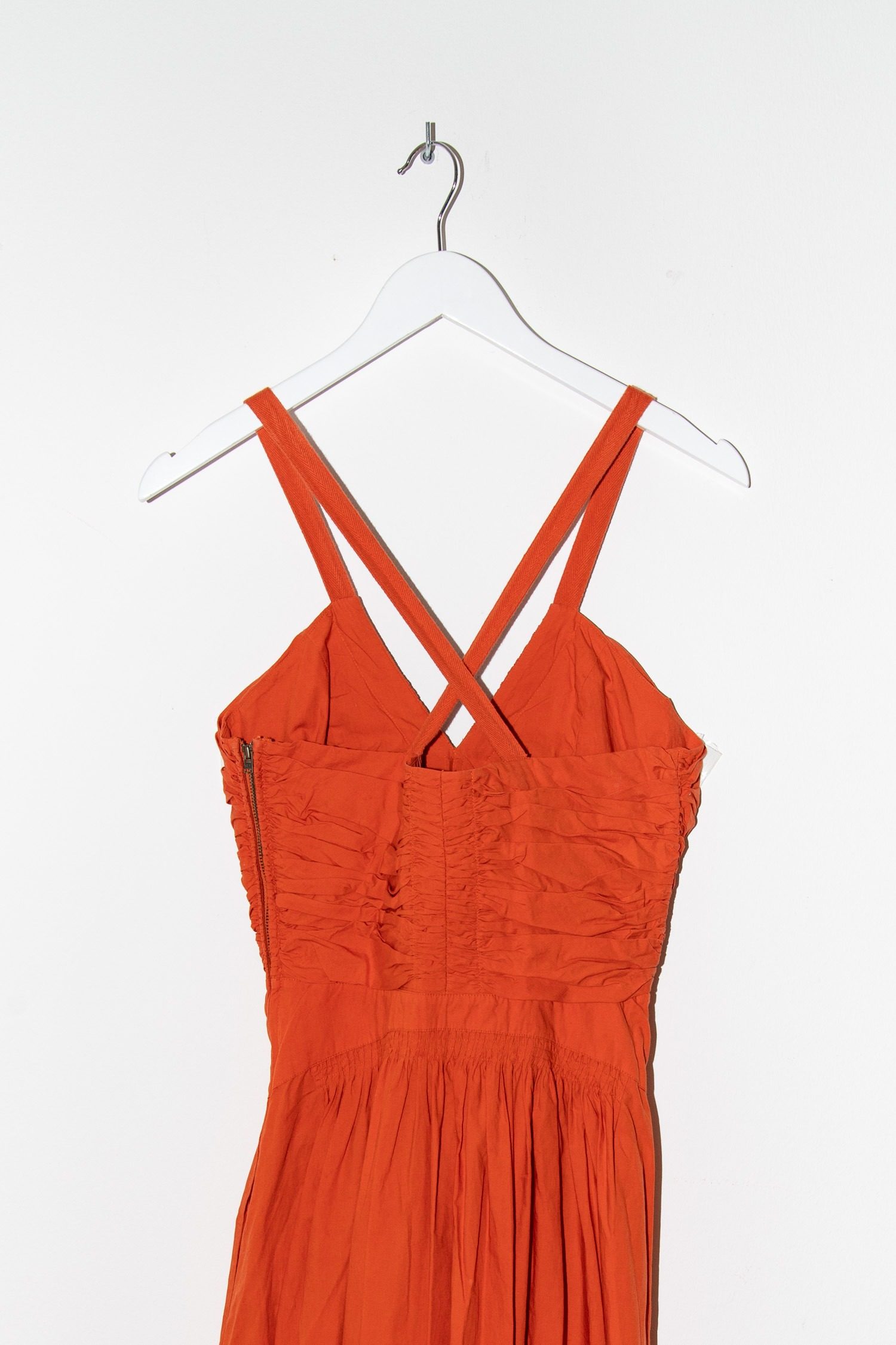 Thumbnail of http://Ulla%20Johnson%20Midikleid%20in%20Dunkelorange