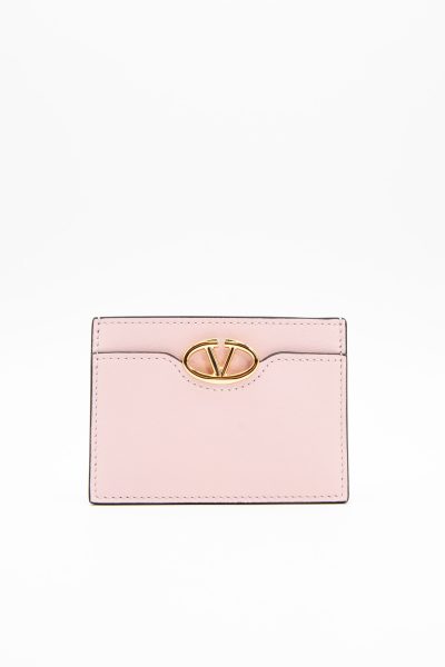 Valentino Kartenhalter in Rosa und Gold