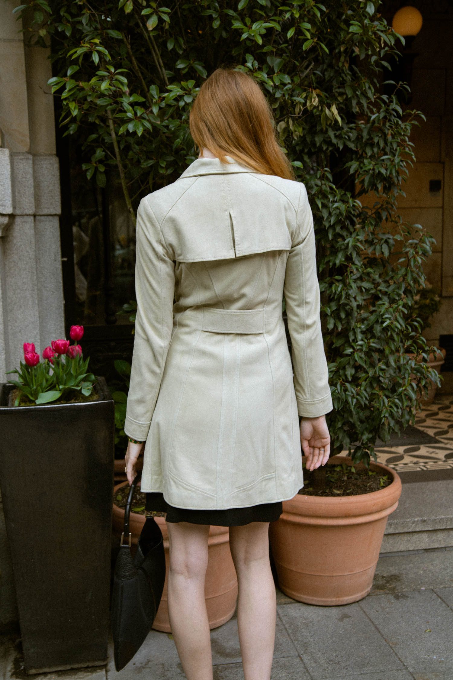 Thumbnail of http://Versace%20Jeans%20Couture%20Vintage%20Ledermantel%20in%20Beige