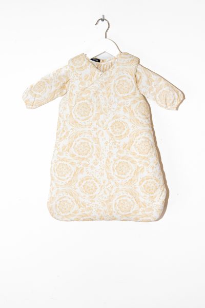 Versace Schlafsack mit Einteiler für Baby mit Barocco-Print