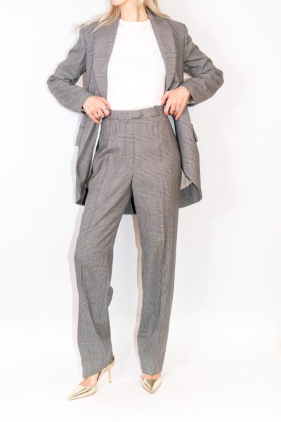 Vintage Christian Dior Boutique Hosenanzug mit Karomuster