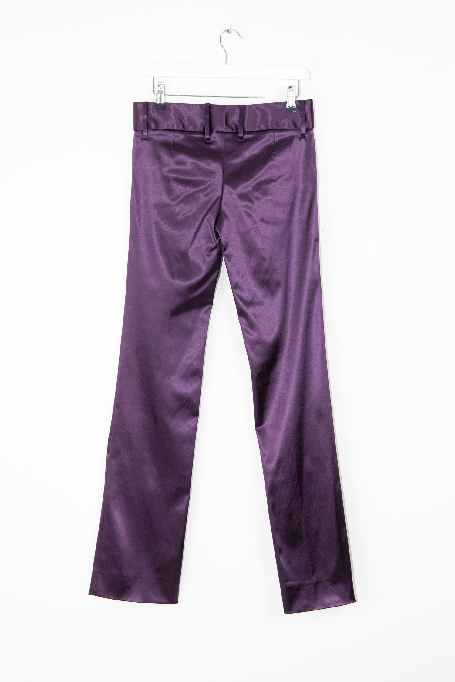 Thumbnail of http://Vintage%20Dolce%20&%20Gabbana%20glänzende%20Hose%20in%20Lila