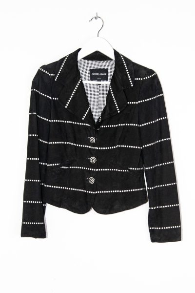 Giorgio Armani Vintage Blazer aus Leder
