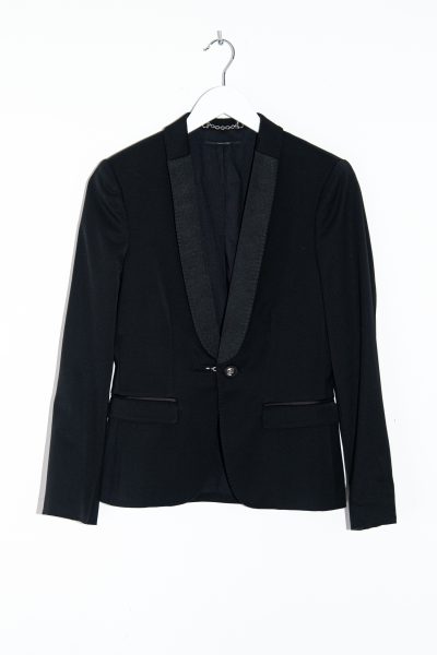 Gucci Vintage Smoking Blazer in Schwarz