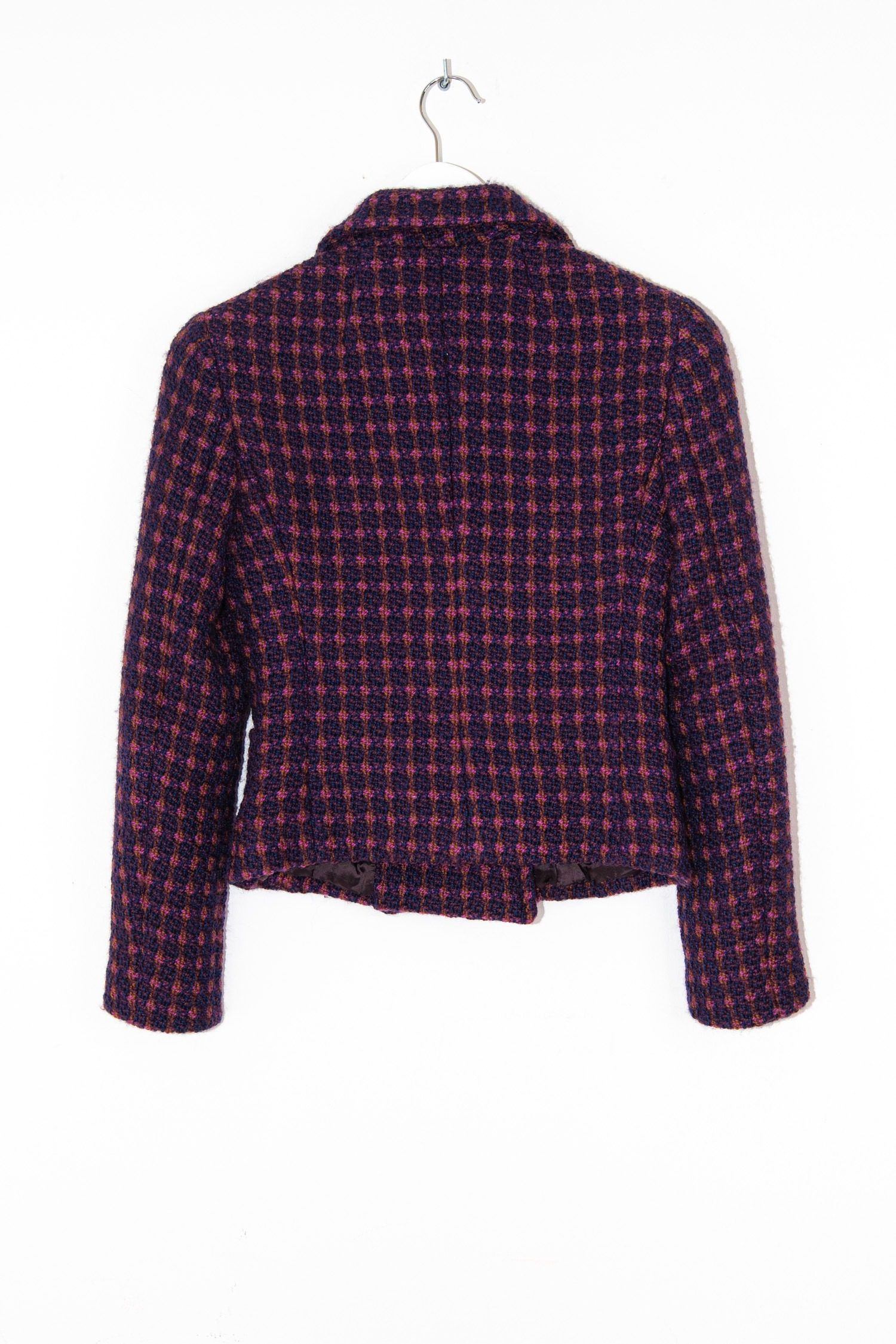 Thumbnail of http://Vintage%20Miu%20Miu%20Blazer%20in%20Dunkelblau%20und%20Pink