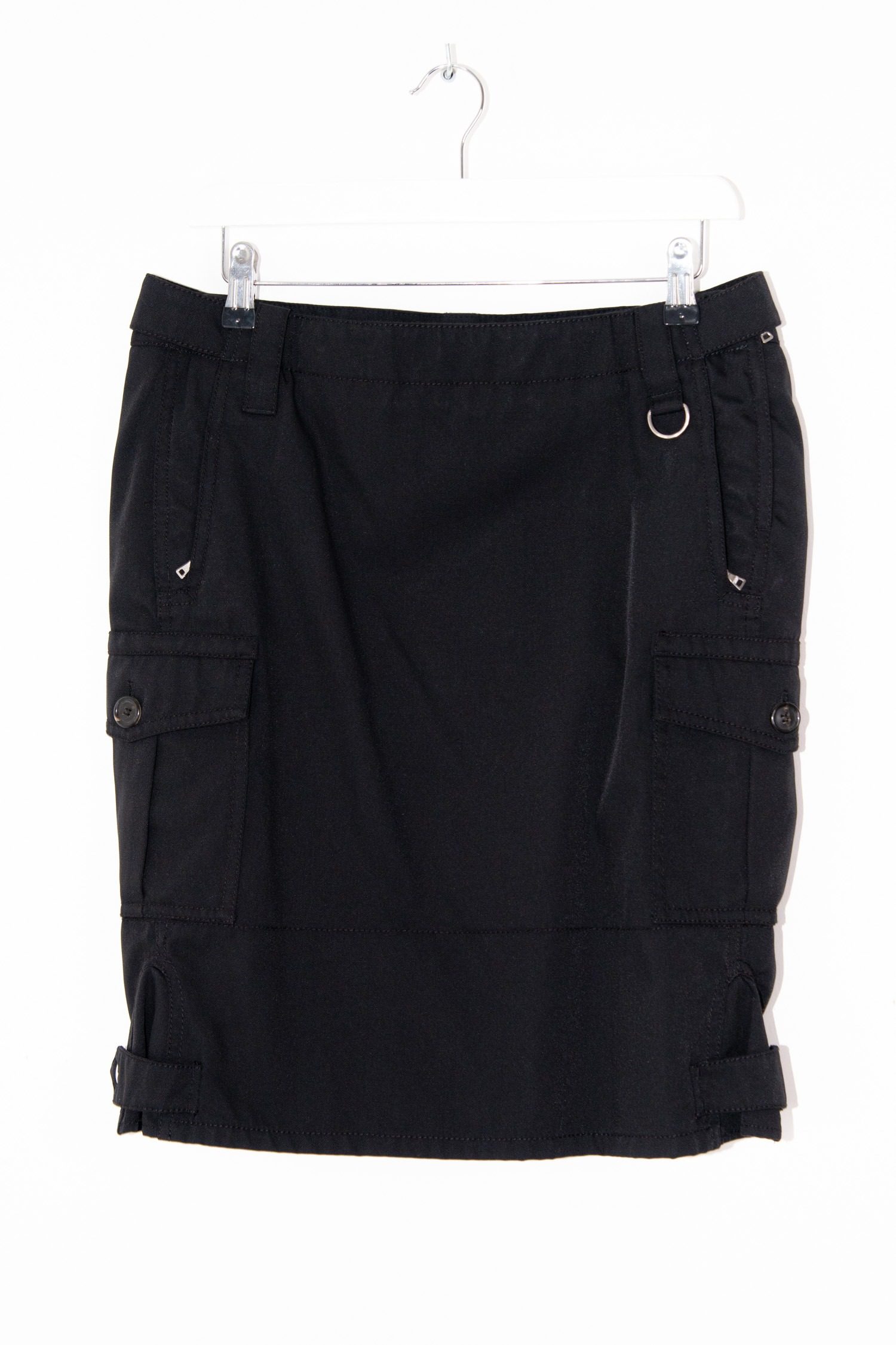 Thumbnail of http://Vintage%20Prada%20Minirock%20mit%20verschiedenen%20Taschen%20in%20Schwarz