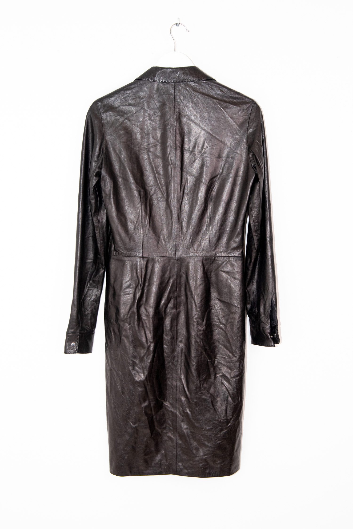 Thumbnail of http://Vintage%20Ralph%20Lauren%20Lederkleid%20in%20Schwarz