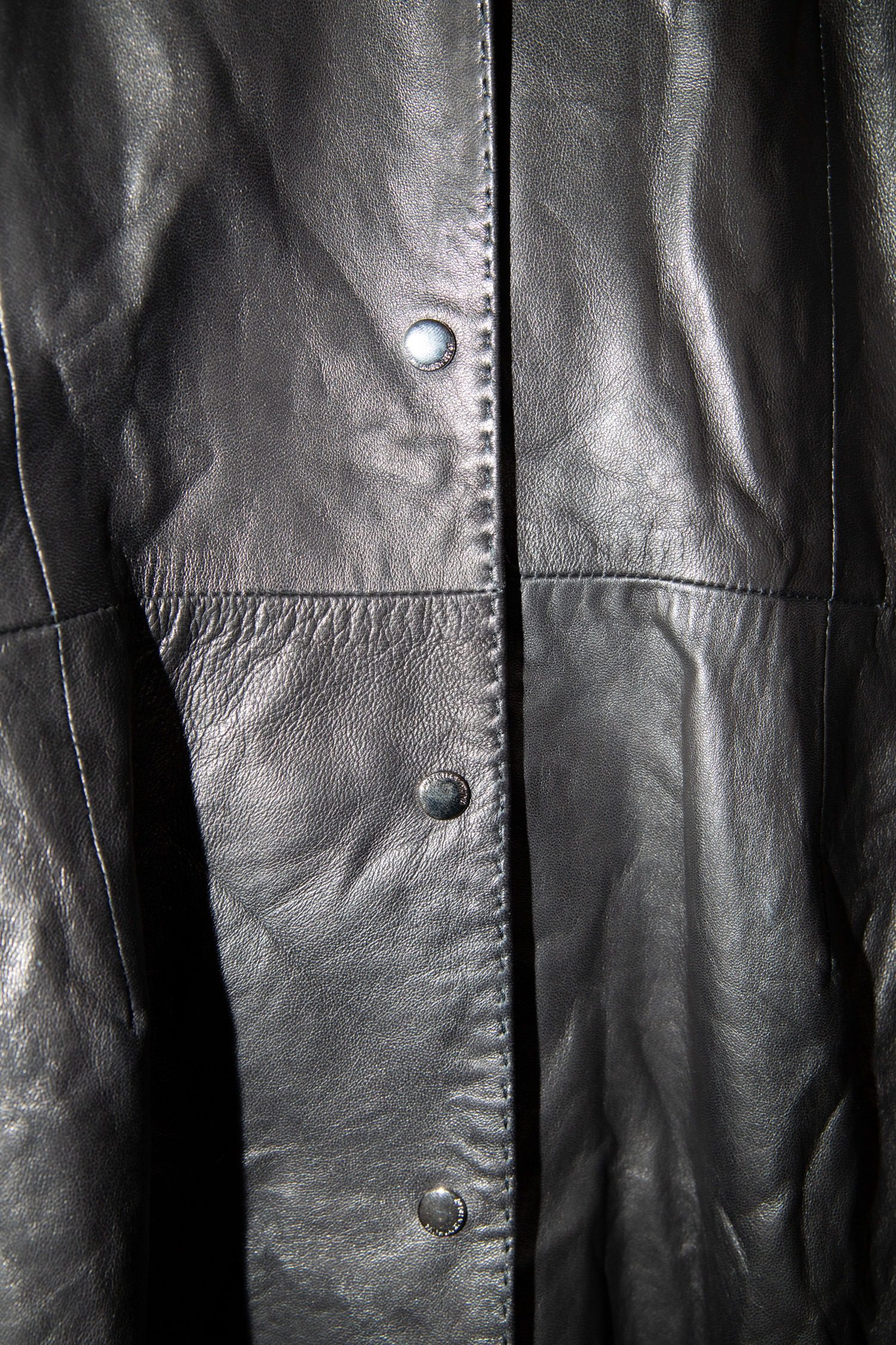 Thumbnail of http://Vintage%20Ralph%20Lauren%20Lederkleid%20in%20Schwarz