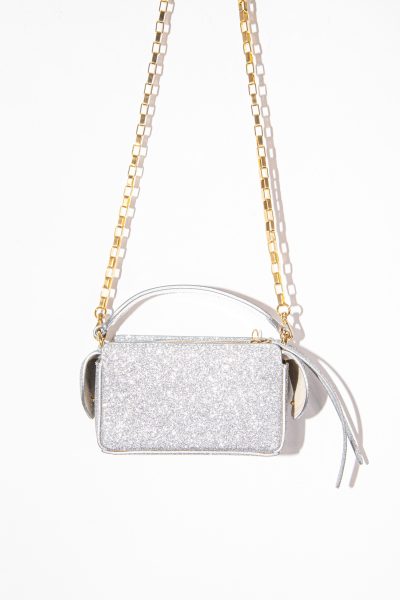 Wandler "Yara Box" Umhängetasche in Silber