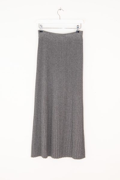 Weekend Max Mara Plisseerock in Grau