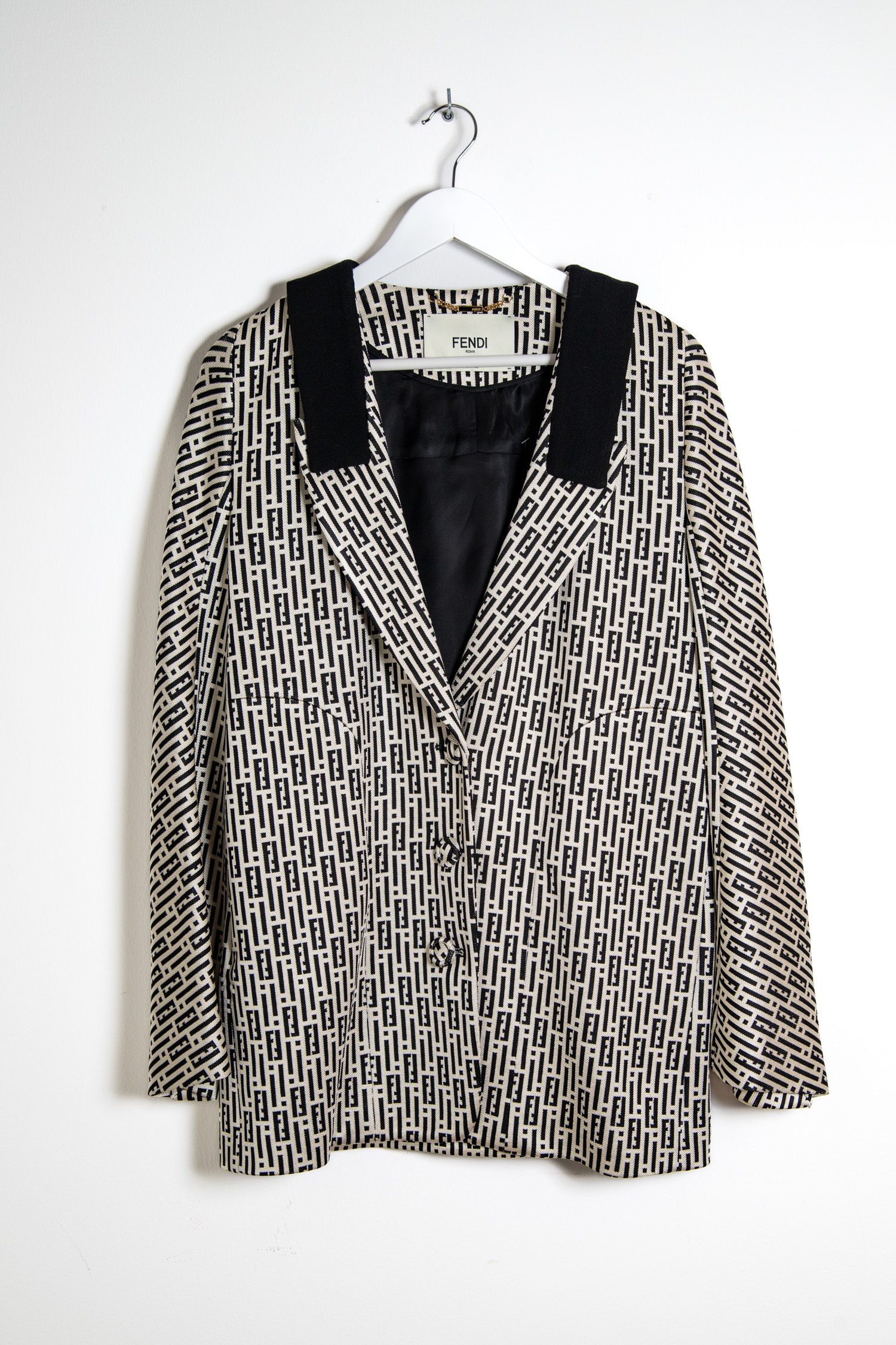 Fendi Blazer mit Logo-Muster