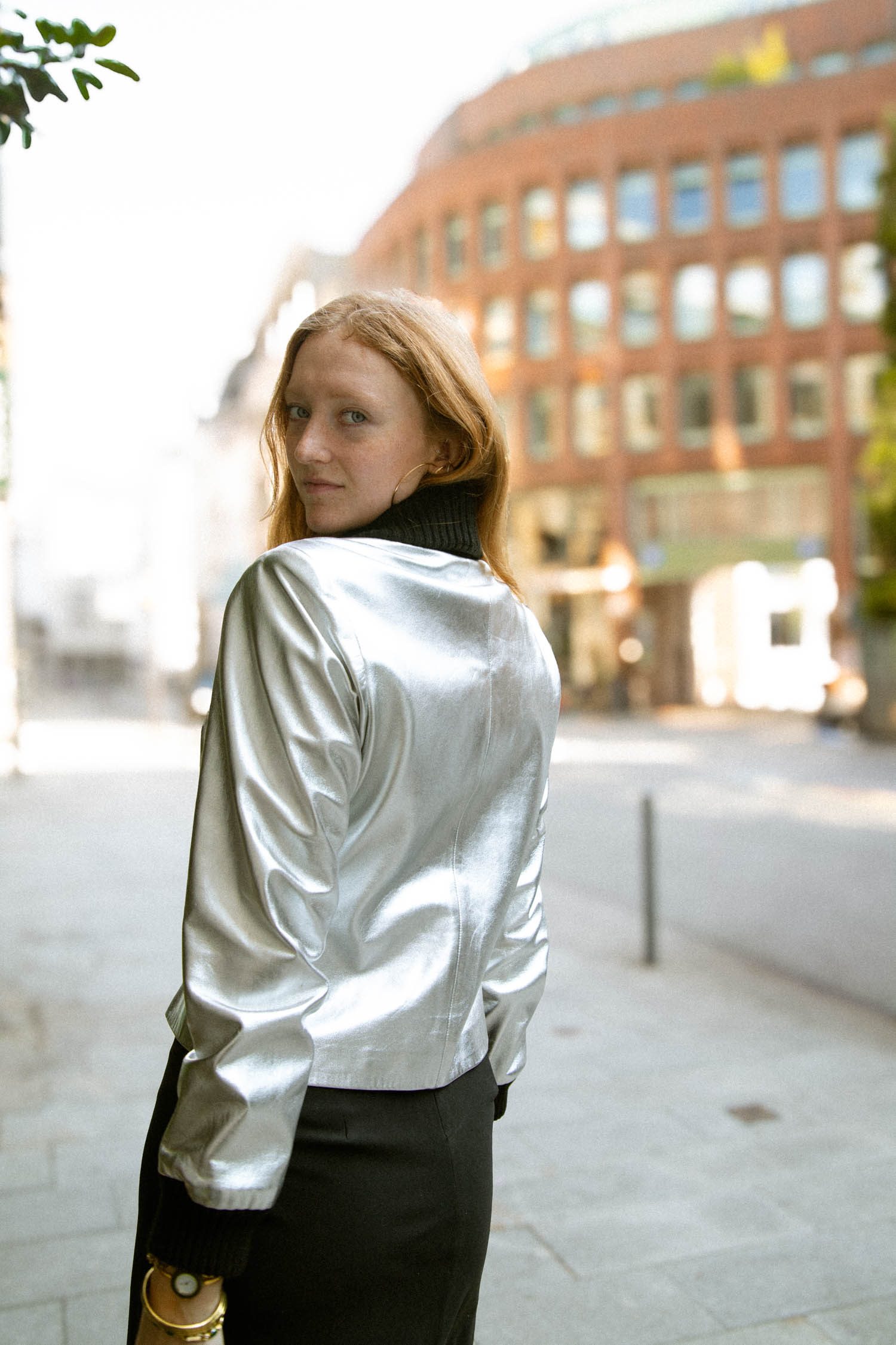 Thumbnail of http://Versace%20Jeans%20Couture%20Vintage%20Ledermantel%20in%20Beige