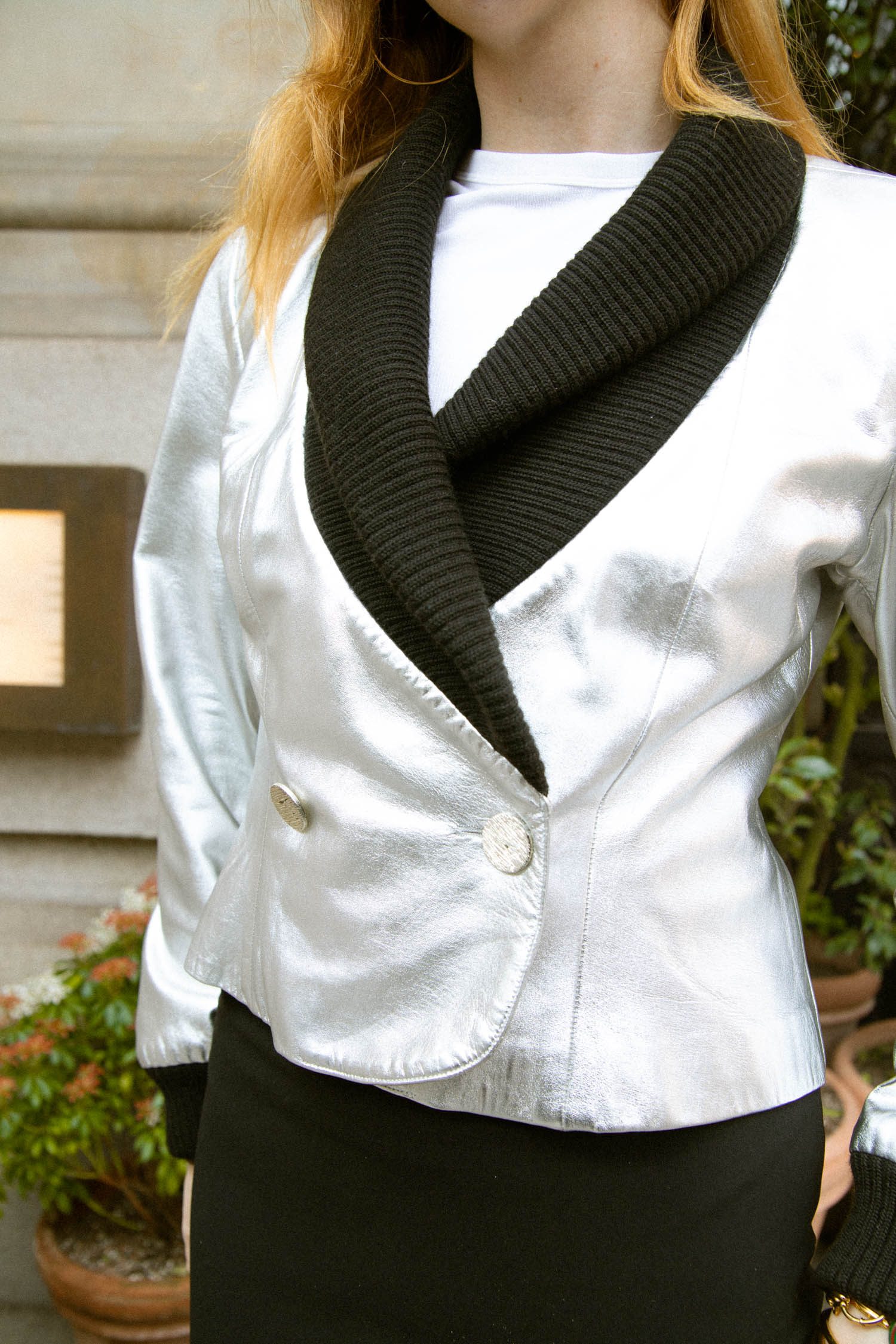 Thumbnail of http://Versace%20Jeans%20Couture%20Vintage%20Ledermantel%20in%20Beige