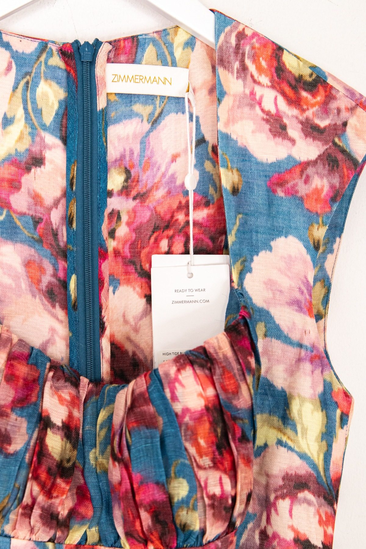 Thumbnail of http://Zimmermann%20High%20Tide%20Bubble%20Mini%20Dress%20Kleid%20in%20Bunt