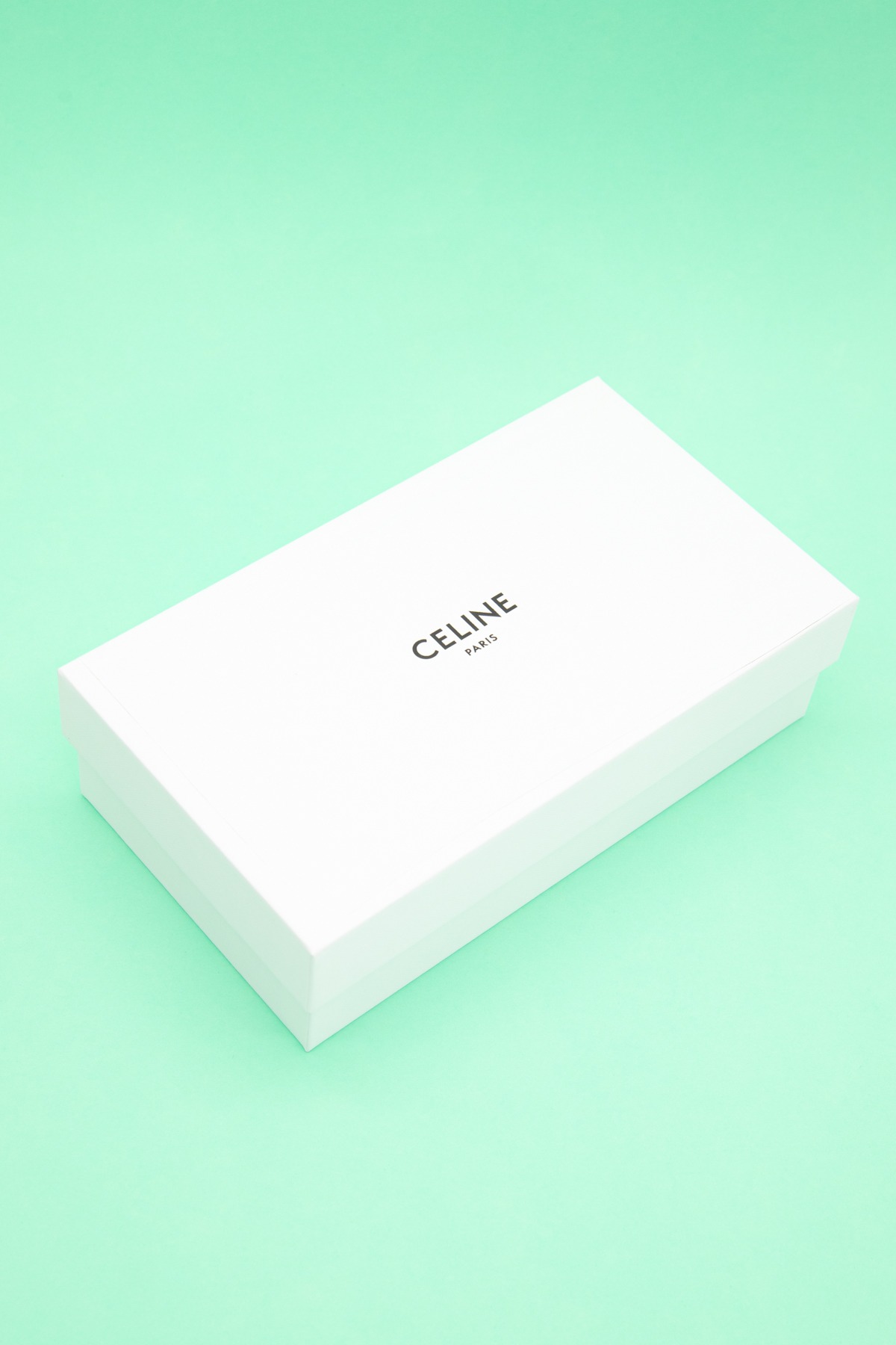 Celine "CL000430 Triomphe" Sonnenbrille in Ecru