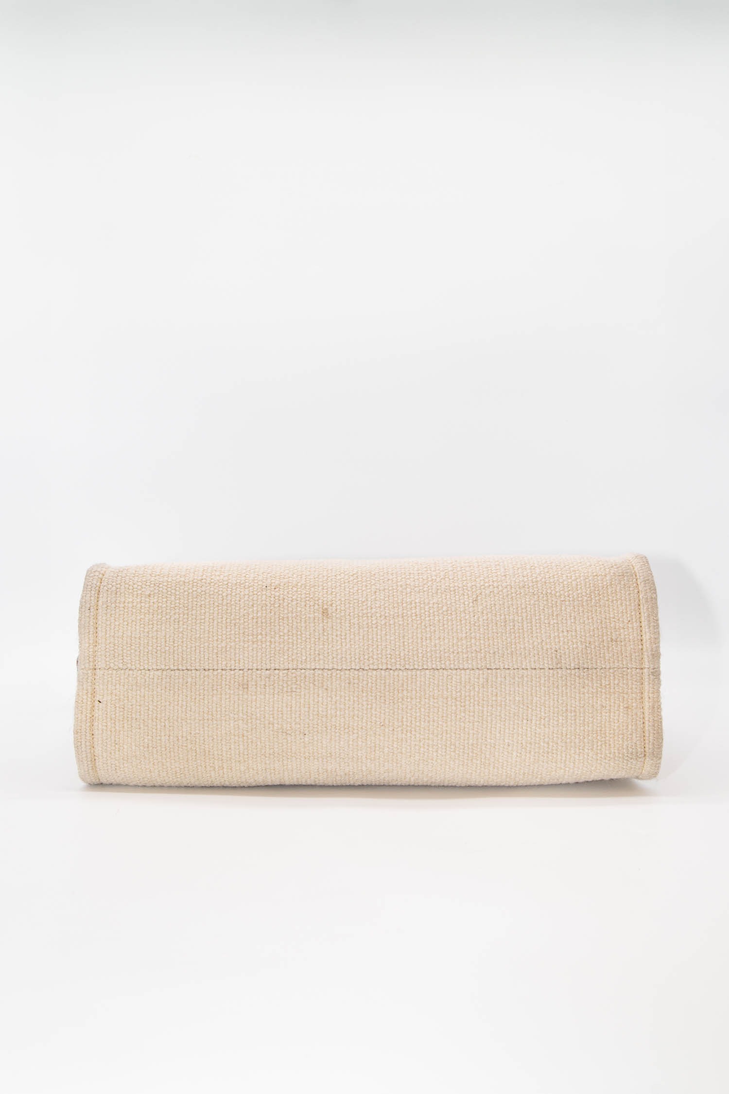 Celine "2020 Canvas Plein Soleil Horizontal Cabas Tote Bag" in Ecru