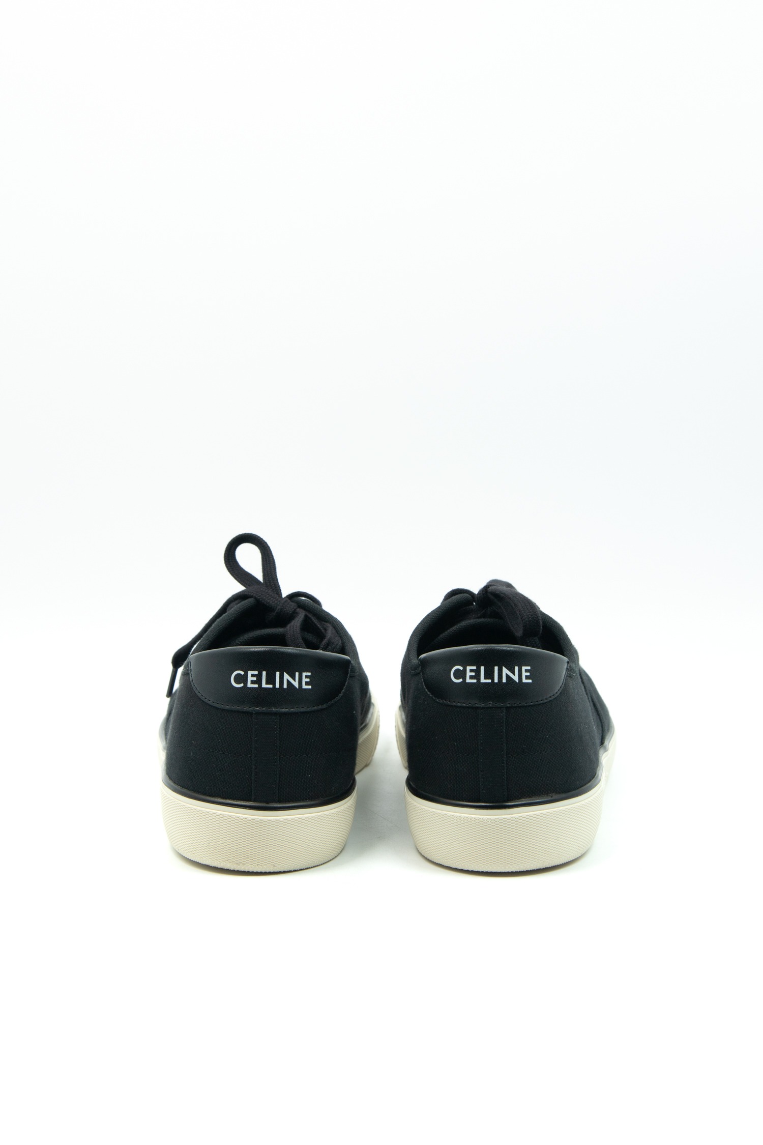 Celine "Alan" Sneaker in Schwarz und Ecru