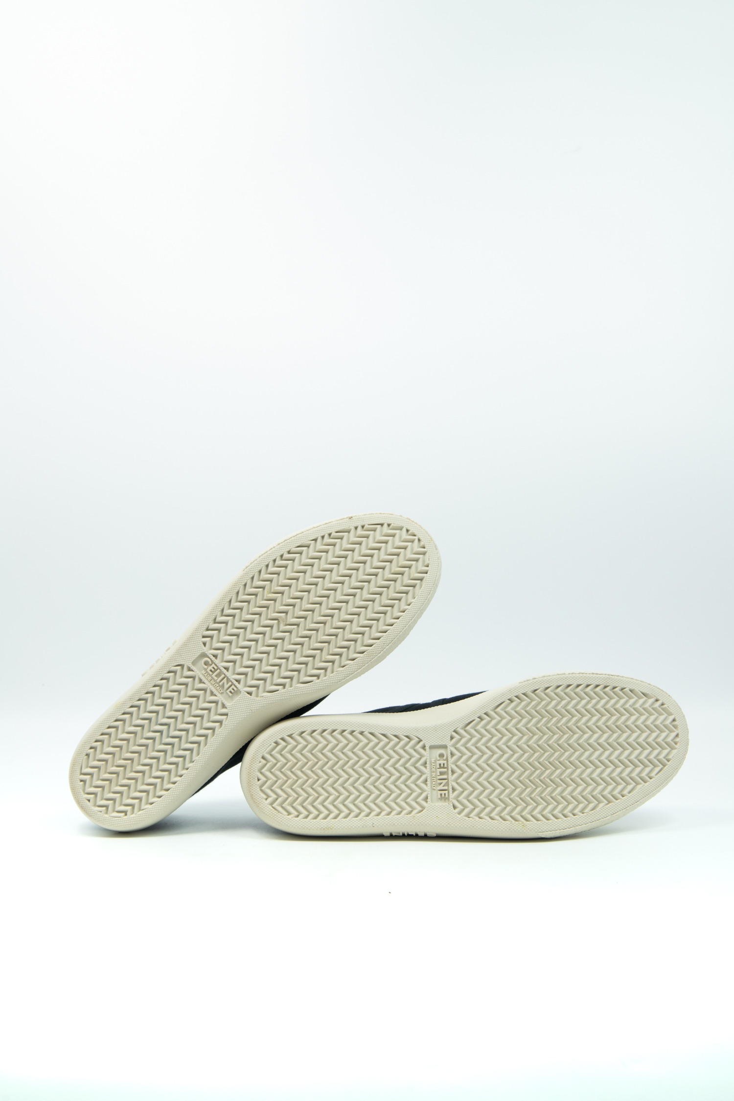 Celine "Alan" Sneaker in Schwarz und Ecru