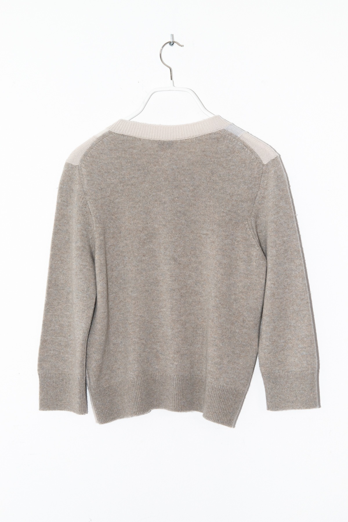 Chanel Strickjacke in Beige und Hellgrau