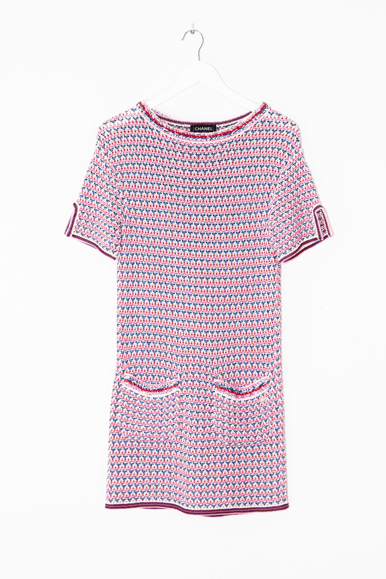 Chanel Strickkleid in Pink