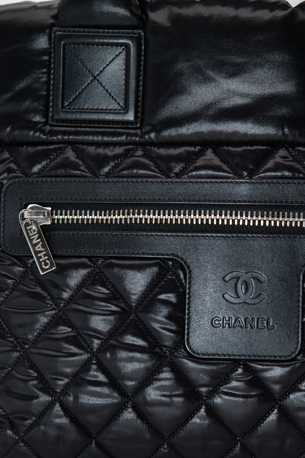 Chanel "Coco Cocoon" Tote Bag in Schwarz