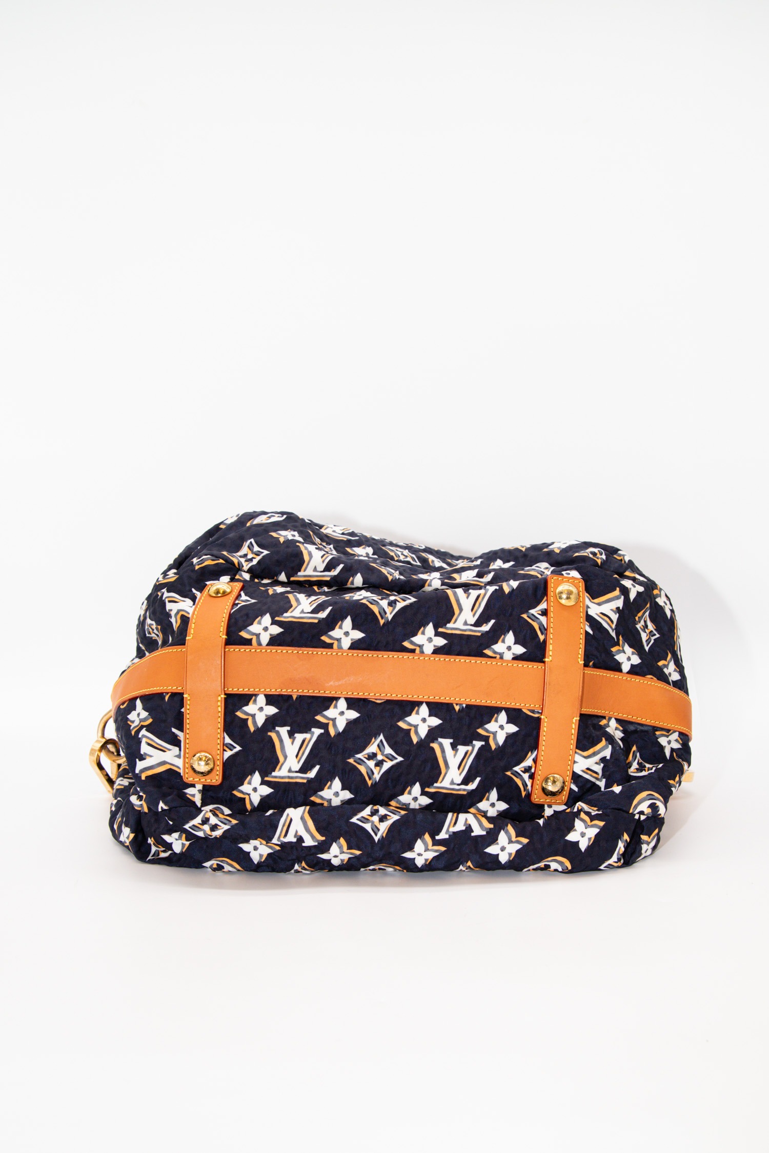 Louis Vuitton "Bulles GM" Schultertasche in Dunkelblau
