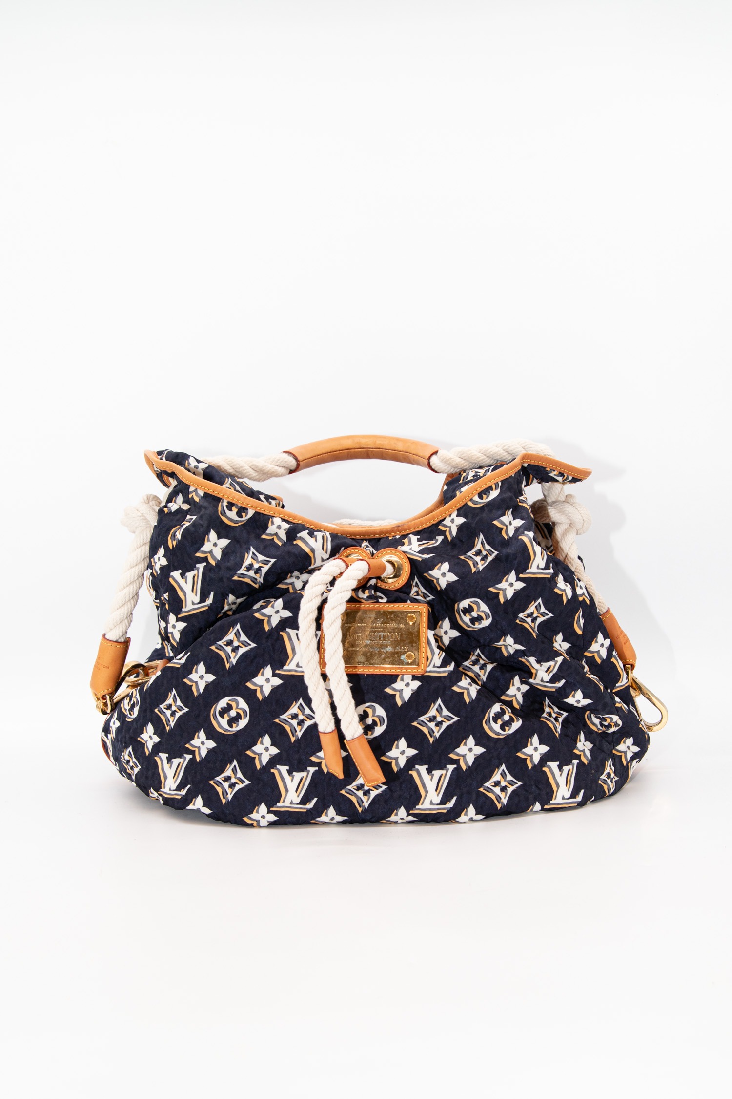 Louis Vuitton "Bulles GM" Schultertasche in Dunkelblau