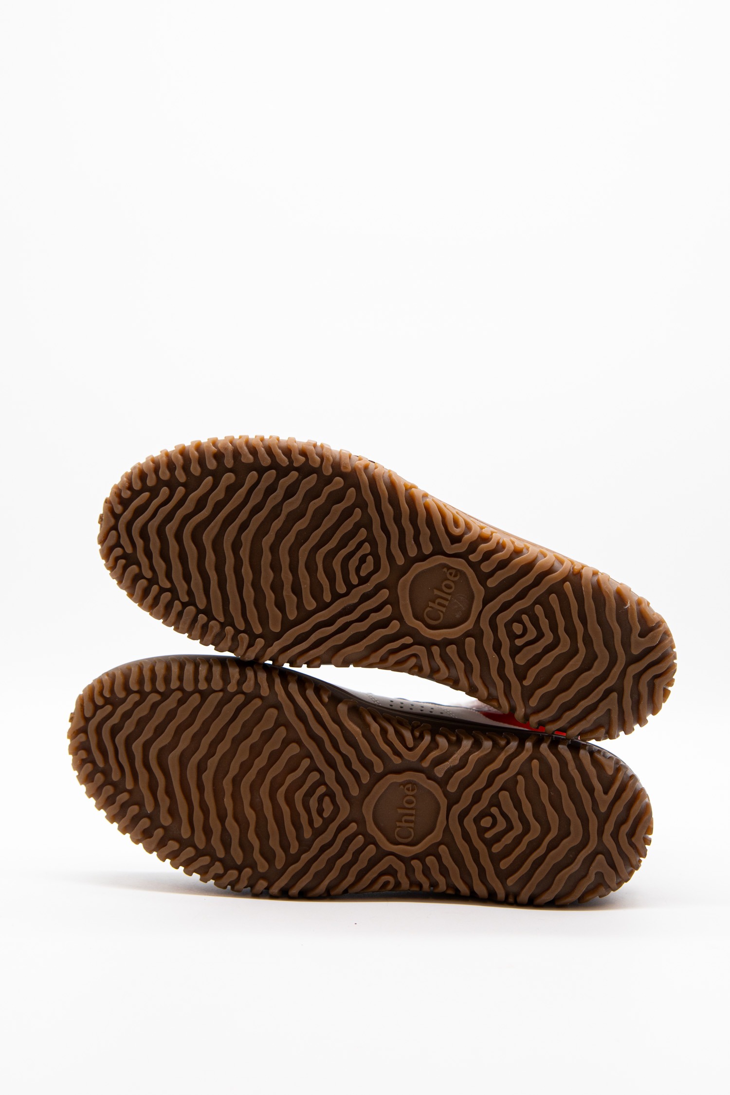 Chloé "Frankie" High-Top Sneaker in Weiß