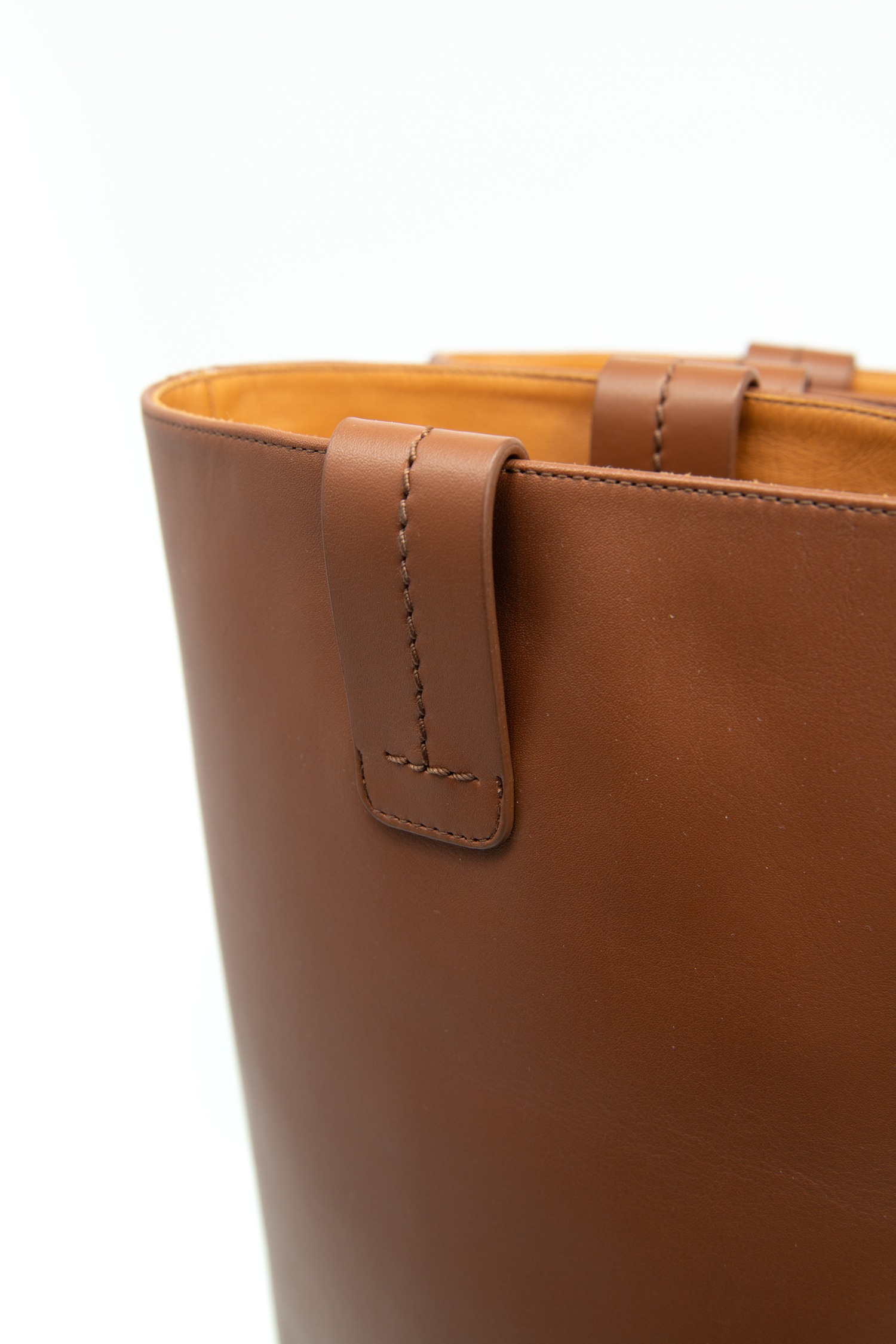 Chloé "Mallo" Stiefel aus Leder in Camel