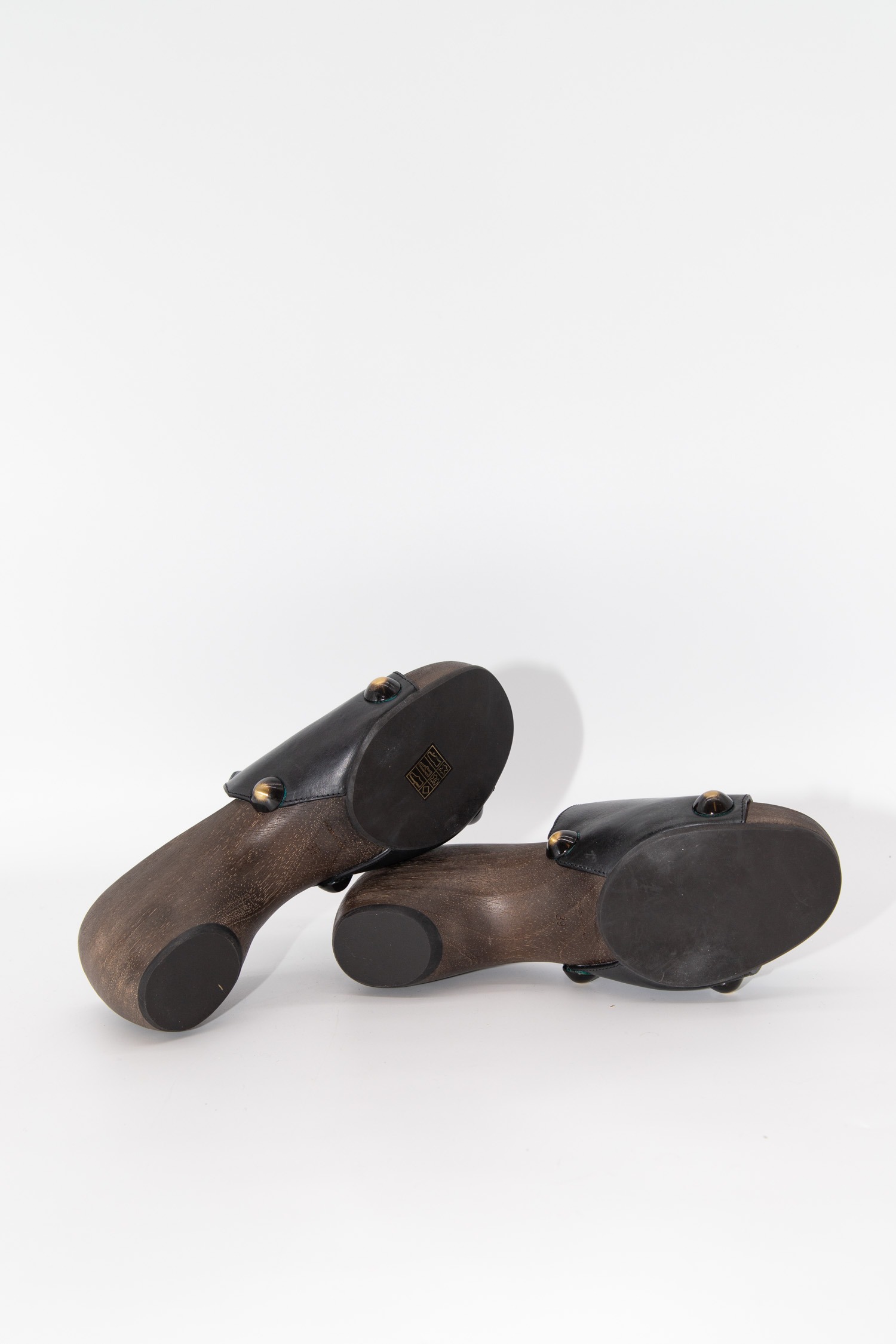 Chloé Clogs in Anthrazit