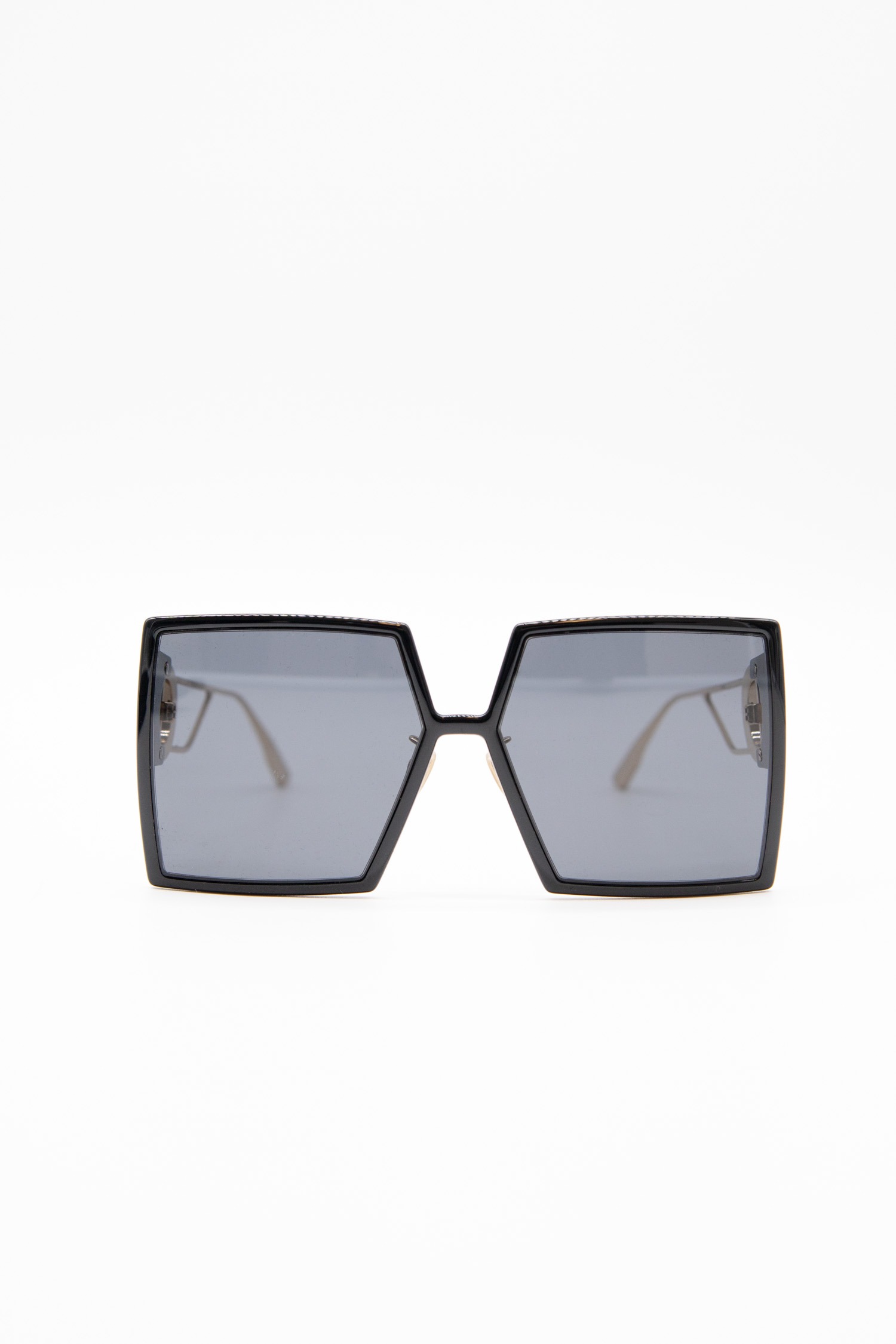 Dior "30Montaigne" Sonnenbrille in Schwarz und Gold