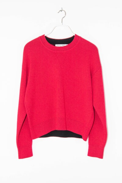 Dior "J'Adior 8" Strickpullover in Rot