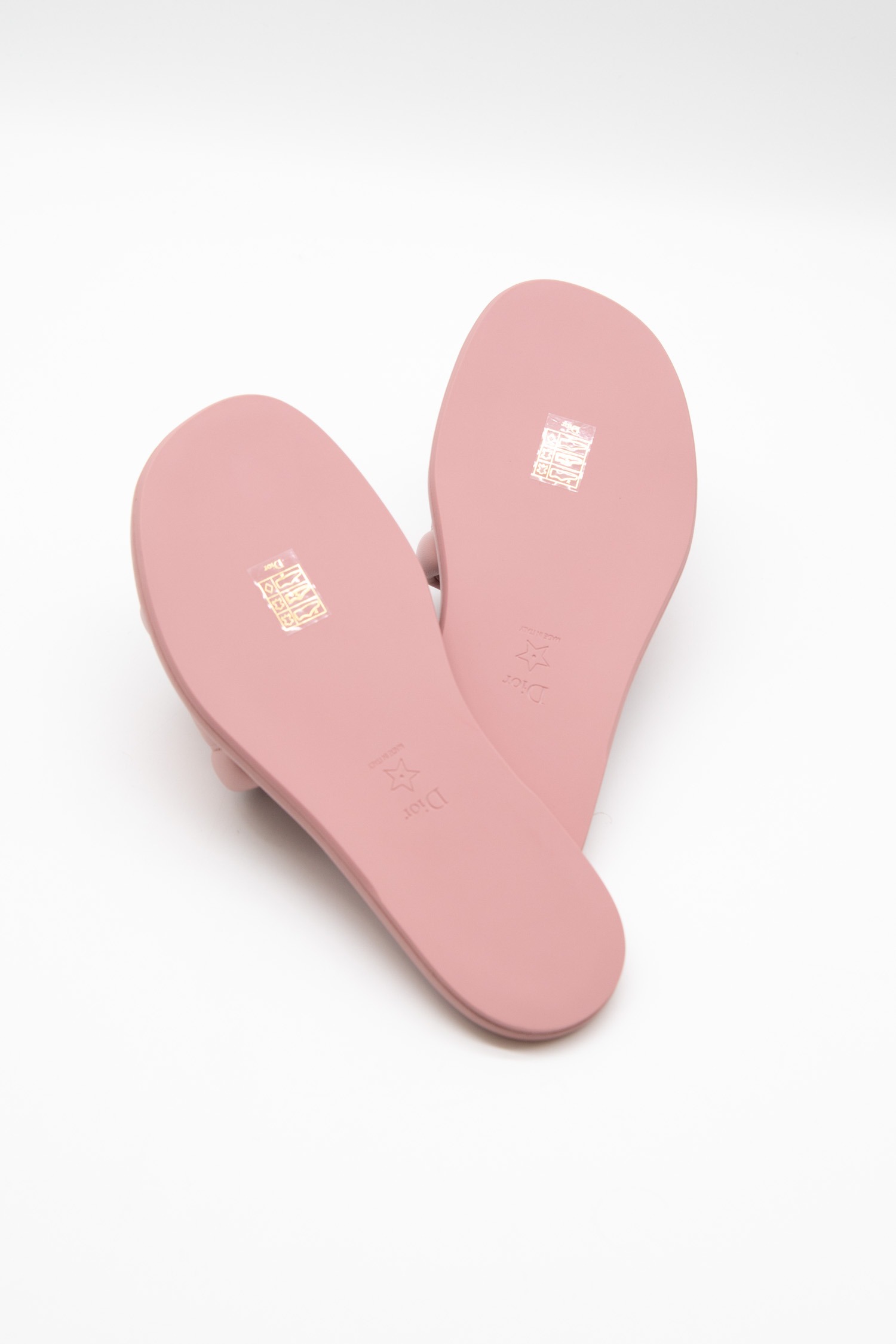 Christian Dior "Every-D" Pantoletten in Rosa