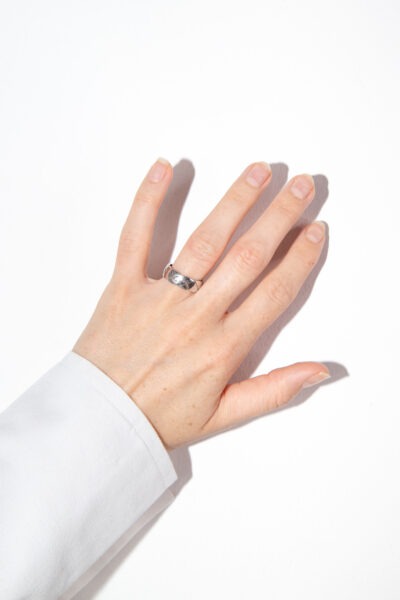 Chanel "Coco Crush" Ring in Silber