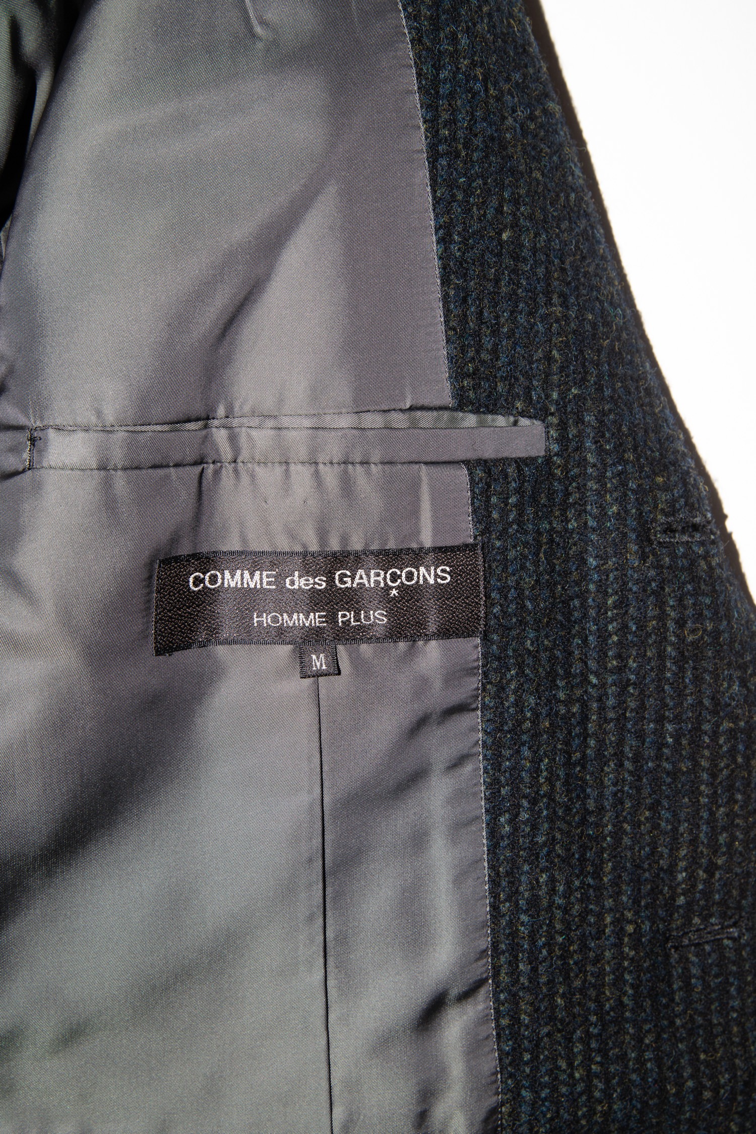 Vintage Comme des Garçons Sakko mit Streifen in Schwarz