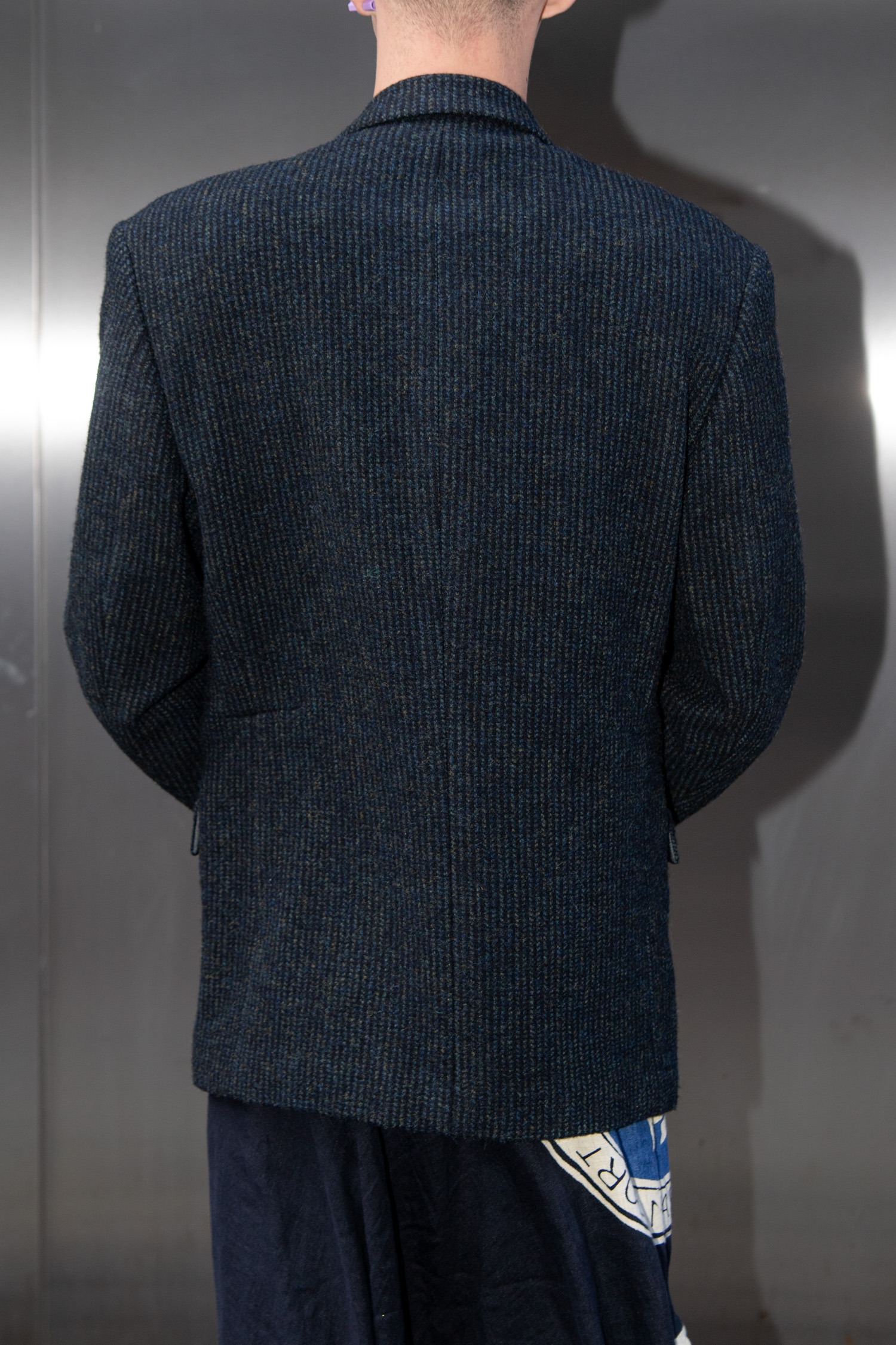 Vintage Comme des Garçons Sakko mit Streifen in Schwarz