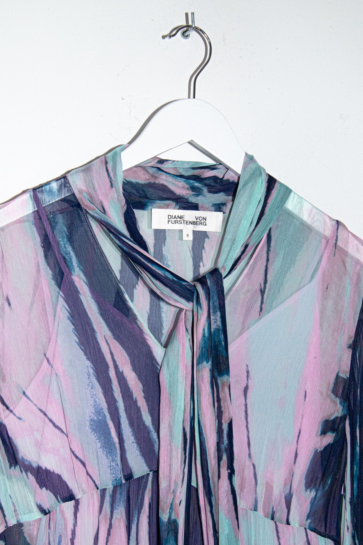 Diane von Furstenberg Midikleid mit Batikmuster in Bunt