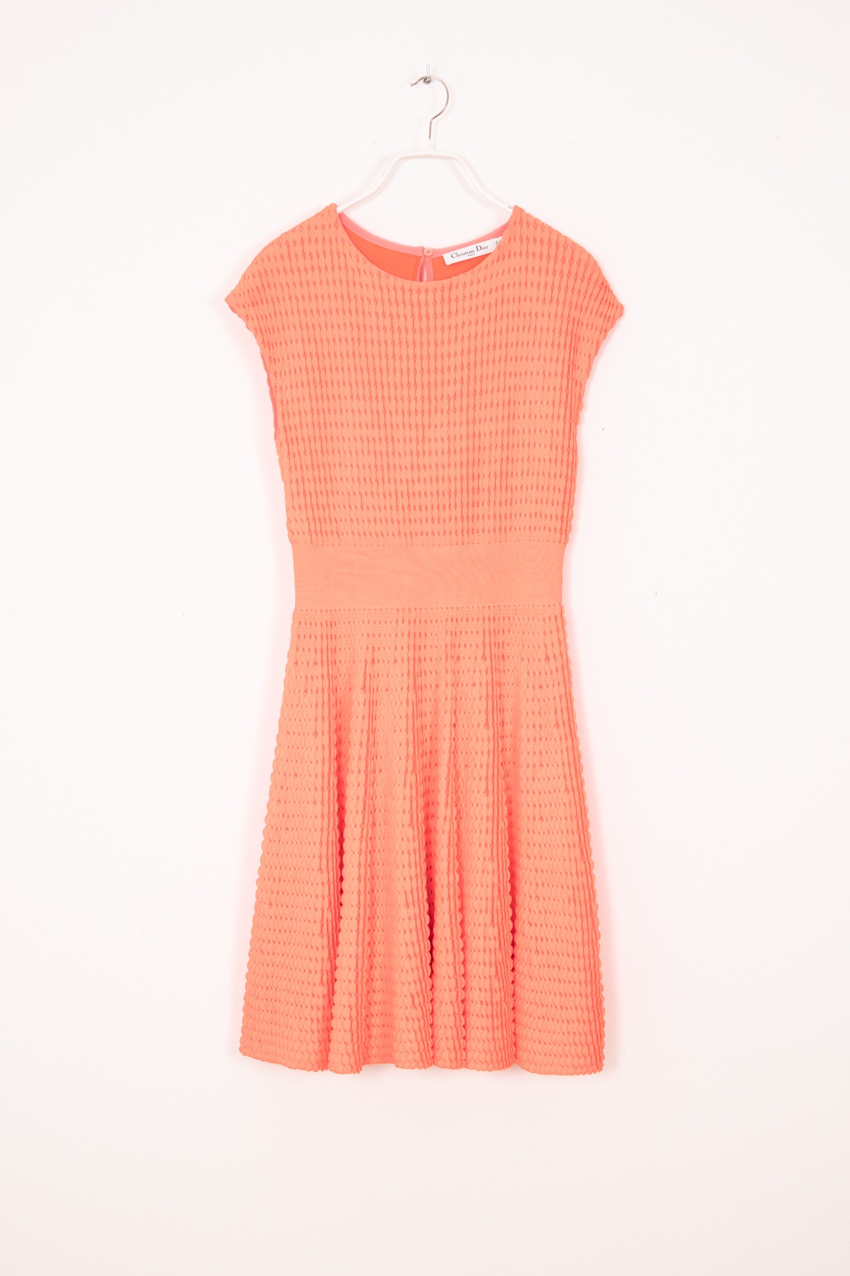 Dior Minikleid in Neonpink