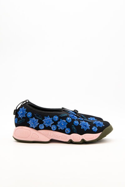 Dior "Fusion Flower" Sneakers mit Pailletten