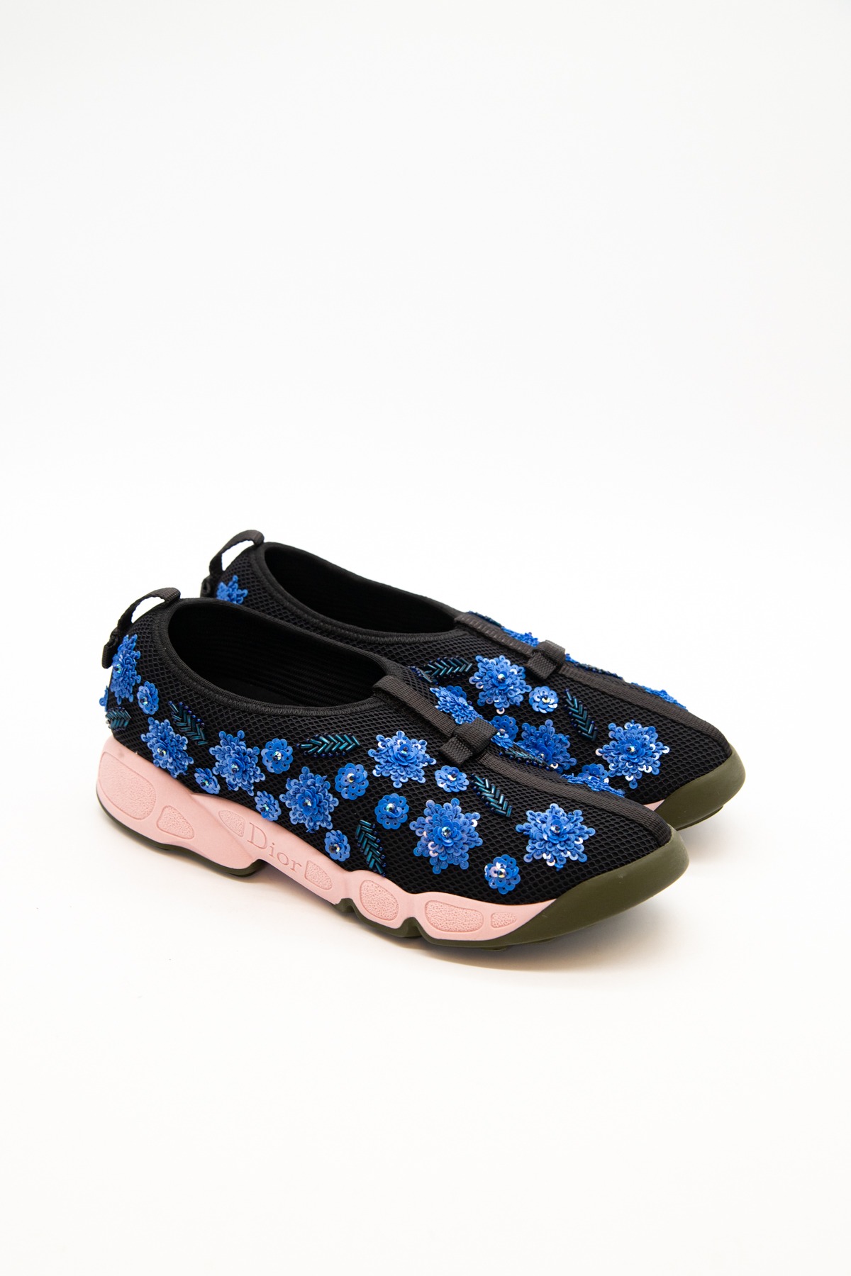 Dior "Fusion Flower" Sneakers mit Pailletten