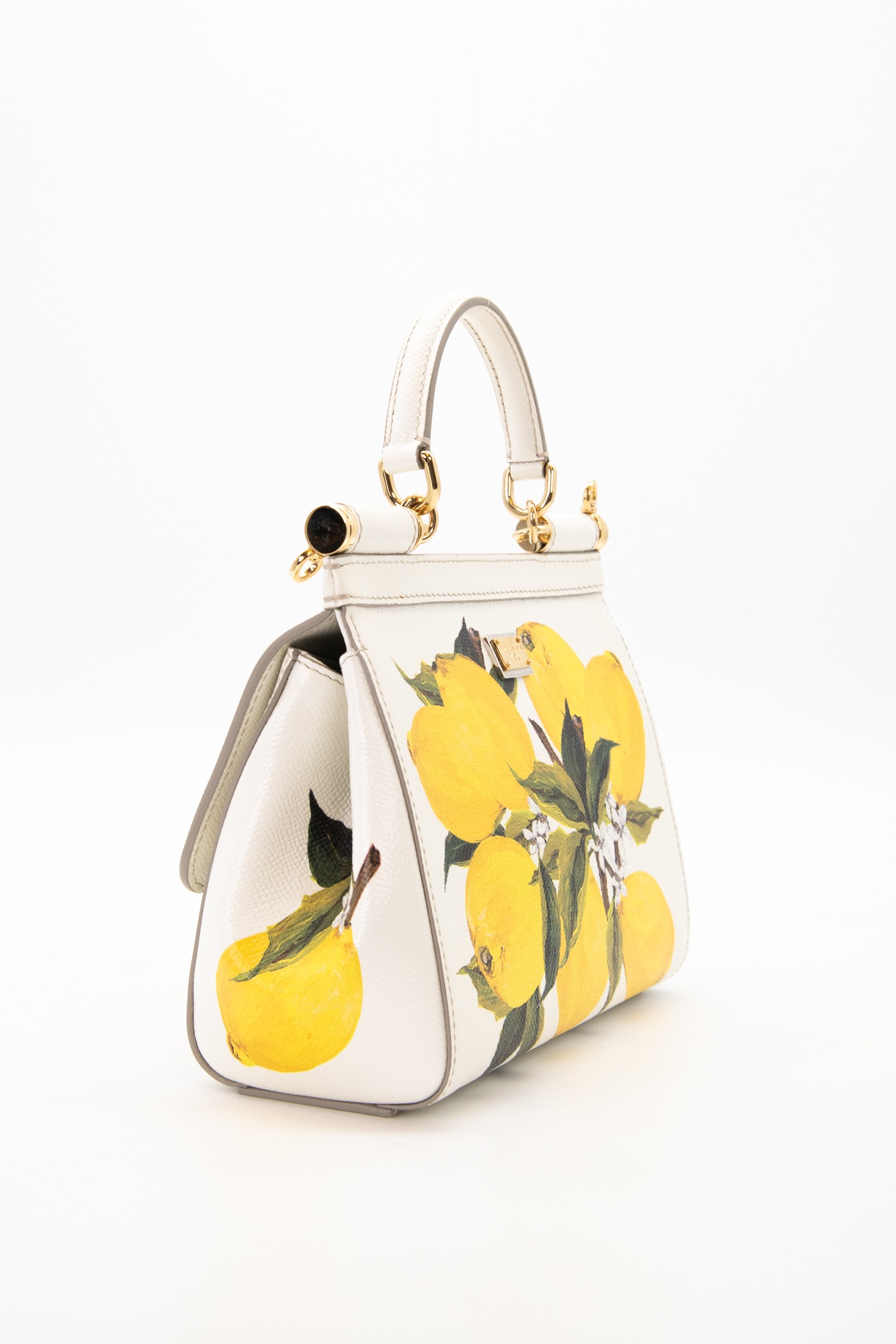 Dolce & Gabbana "Sicily" Handtasche mit Zitronen-Print