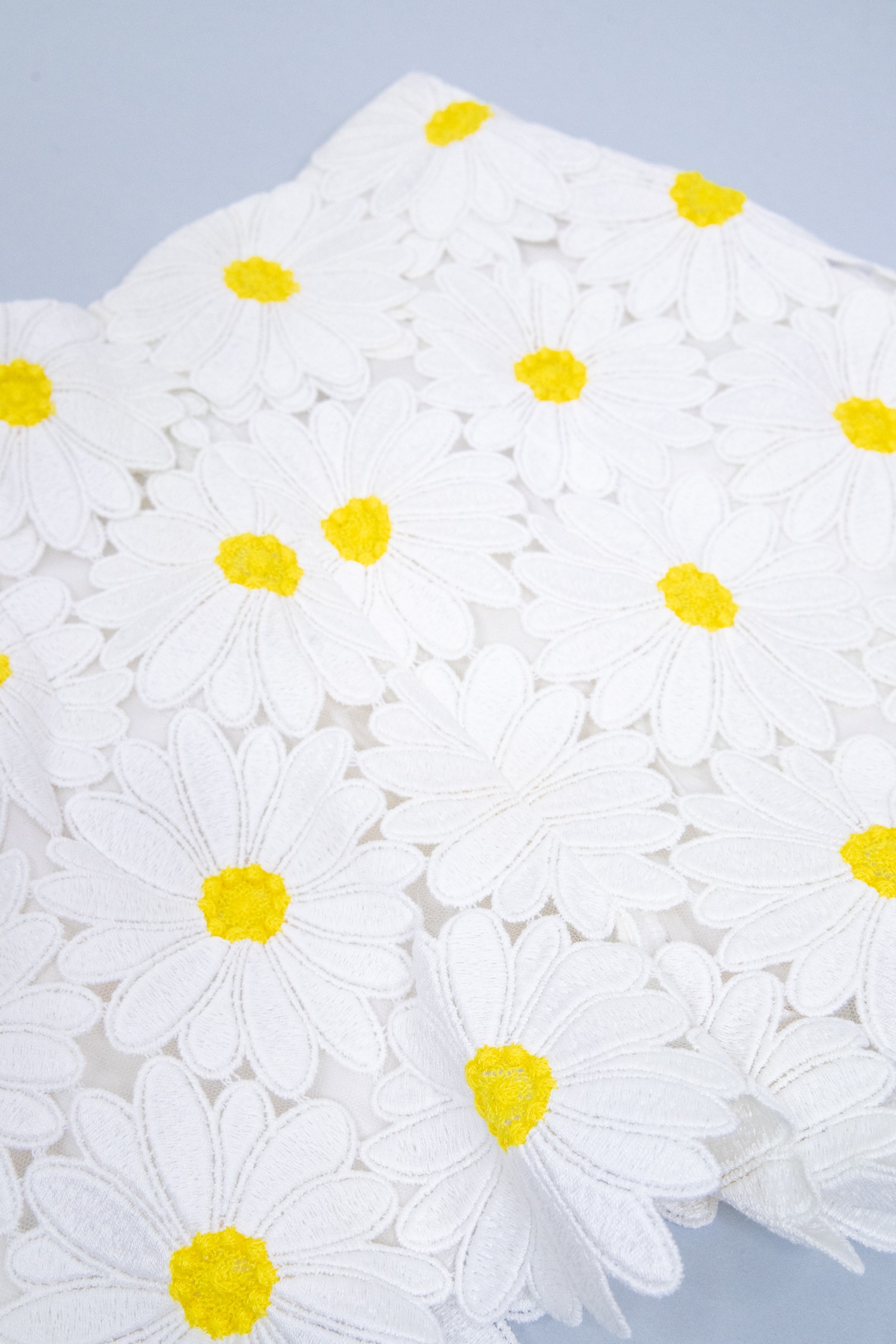 Dolce & Gabbana Shorts mit Gänseblümchen in Weiß und Gelb